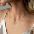 thumbnail image 2 of Suplight Necklaces for Women, 925 Sterling Silver Infinity Heart Birthstone Jewelry Gifts, Birthday Gift for Mom Wife, 2 of 7