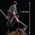 thumbnail image 4 of Attack on Titan Premium Survey Corps 7.87" Levi Ackerman Action Figure Model Gift Figure, 4 of 6