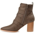 thumbnail image 3 of Brinley Co. Womens Tru Comfort Foam™ Stacked Heel Bootie, 3 of 7