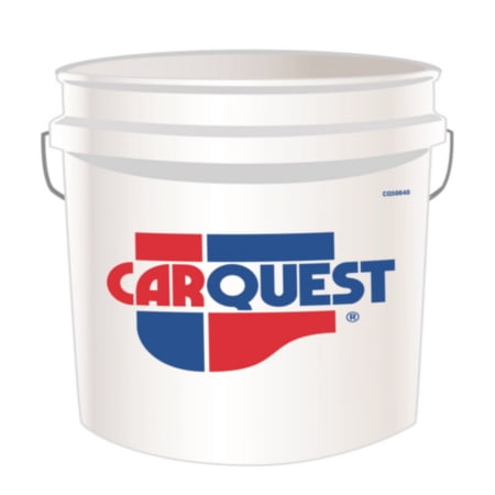 Advance Auto Parts CarQuest 5 Gallon Logo White Bucket