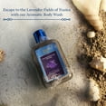 thumbnail image 4 of Blue Nectar Niraa French Lavender Tan Removal Body Wash  Scrub for Women  Men - 250ml, 4 of 7