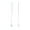 Silver-Tone, variant on Womens Amulet Hamsa Hand Dangle Earrings Spiritual Threader Silver