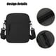 thumbnail image 5 of Riñonera tejida con correa para el hombro, riñonera deportiva con múltiples bolsillos, almacenamiento portátil, bolsillo impermeable, bolsillo para teléfono, bolsillo para tarjetas,, 5 of 7