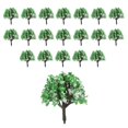thumbnail image 2 of 20 piezas de árbol Hugo árbol micro paisaje decoración de Dioramas blanco, 2 of 8