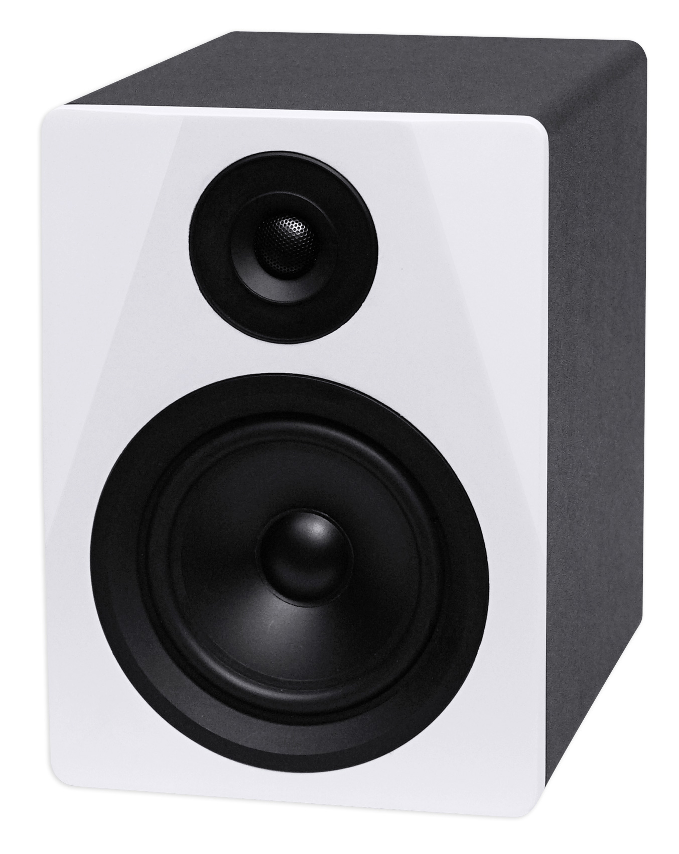 Rockville DPM5W 5.25" 2-Way 150W White Active/Powered Studio Monitor Speaker