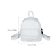 thumbnail image 4 of Qarigey Mochila de viaje versátil con correa ajustable Mochilas de viaje para mujer Mochilas Bolsas de mensajero y de hombro Negro, 4 of 6