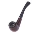 thumbnail image 3 of Pipa de tabaco de resina, cómoda pipa de tabaco para fumar de resina desmontable, pipa de puros de alta calidad, no contiene objetos nocivos, fácil de limpiar y transportar (rojo), 3 of 5