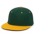thumbnail image 4 of OC Sports CAGE25 Flexible Fitting Cap - Dark Green Gold, 4 of 8