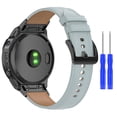 thumbnail image 5 of White Correa de reloj de cuero de 22 mm y 26 mm para Fenix ​​7/para Fenix ​​7x, 5 of 5