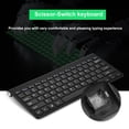 thumbnail image 2 of LAFGUR Wireless Keyboard and Mouse,Slim 2.4GHz Wireless Keyboard and Mouse Kit for Desktop Laptop,Mouse, 2 of 8