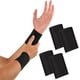 thumbnail image 1 of FloreceBien - 2 pares de muñequeras de compresión, muñequeras de compresión, muñequeras elásticas para hombres y mujeres, tenis, tendinitis, túnel carpiano (beige, pequeño), 1 of 7