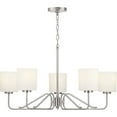 thumbnail image 6 of Progress Lighting P400182 Tobin 5 Light 28" Wide Chandelier - Black, 6 of 7