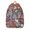 Orange, variant on Unisex Bohemian Print Daypack, Vintage Boho Rucksack with Front Pocket, Lightweight Backpack for School University Work Commute, Excellent Gift Choice