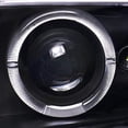 thumbnail image 3 of Halo Projector Headlight In Black Housing Clear Lens Made For And Compatible With 1999 - 2002 Chevrolet Chevy Silverado 00-06 Suburban Tahoe, 3 of 7