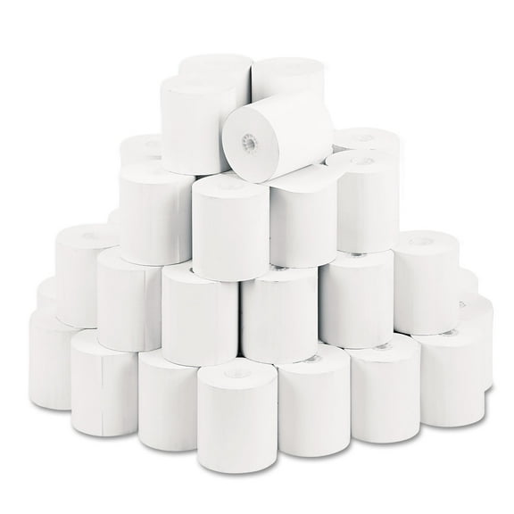 PM Company ICX90780565 3.13 in. x 230 ft. Direct Thermal Printing Paper Rolls - White (50/Carton)