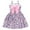 Heart-Purple, variant on Little Girls Dinosaur Dress Toddler Baby Pink Bowknot Summer Dresses Sundress 2T (Dino-311)