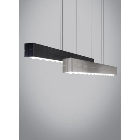Tech Lighting Biza Linear Suspension, Satin Nickel - 700LSBIZAS-LED