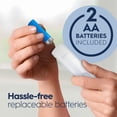 thumbnail image 6 of Oral-B Toothbrush, Pro 100 Gum Care, Battery Powered Toothbrush, White, 6 of 12