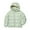 Light Green, variant on Paokuoon Kids Puffer Jacket Girls Boys,Lightweight Hooded,Water-Resistant,3-12 Years