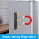 thumbnail image 3 of Juego de 2 toalleros magnéticos de papel para nevera, toallero de cocina para refrigerador/parrillas/planchas, caja de herramientas, caravana, barra de toalla magnética, 3 of 4