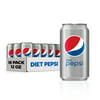 Diet Pepsi Cola Soda Pop, 12 Fl Oz, 18 Pack Cans
