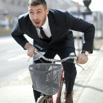 MUSEYA Convenient Plastic Bike Basket for Front Handlebar Carry Vegetables