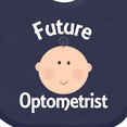 thumbnail image 4 of Inktastic Future Optometrist Occupation Boys or Girls Baby Bib, 4 of 4
