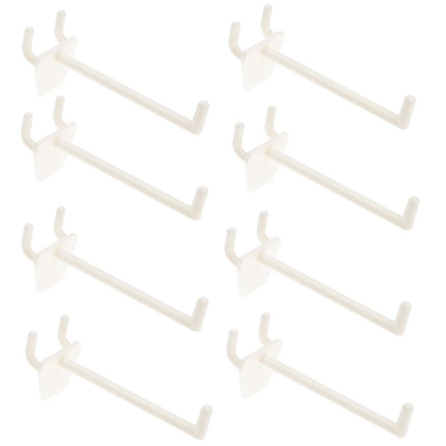 Miangastore Crochets pour Panneau Perforé Abs 100Ensemble 3.94X1.57X1.18 Po