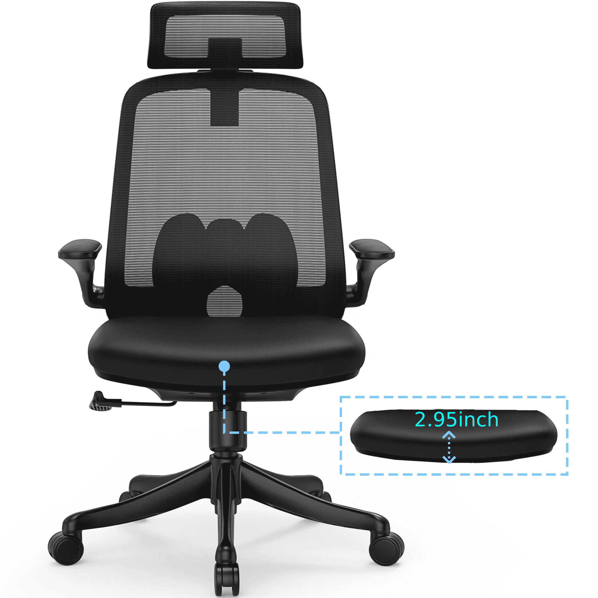 Famistar Ergonomic Office Chair Desk Chair High Back Mesh Computer