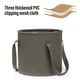 thumbnail image 4 of Cubo Plegable Portátil para Acampar Cubo de Almacenamiento de Agua Plegable Verde OD para Viajes de Pesca ANGGREK  Otros, 4 of 8