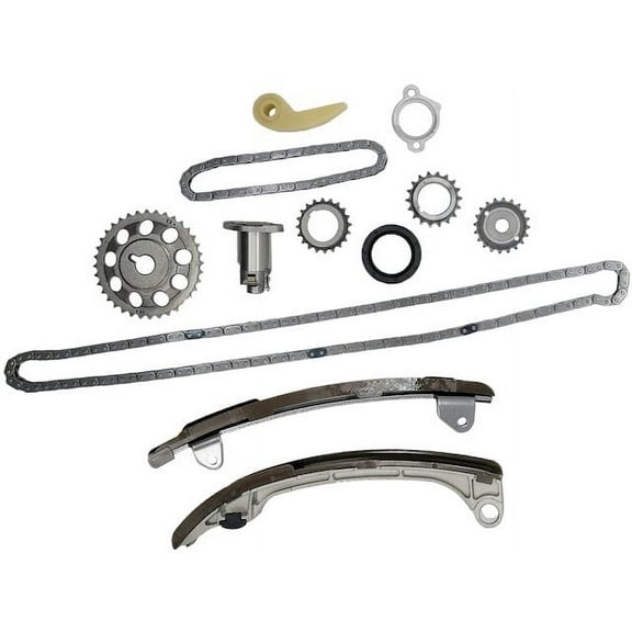 Front Timing Chain Kit - Compatible with 2002 - 2010 Toyota Camry 2003 2004 2005 2006 2007 2008 2009