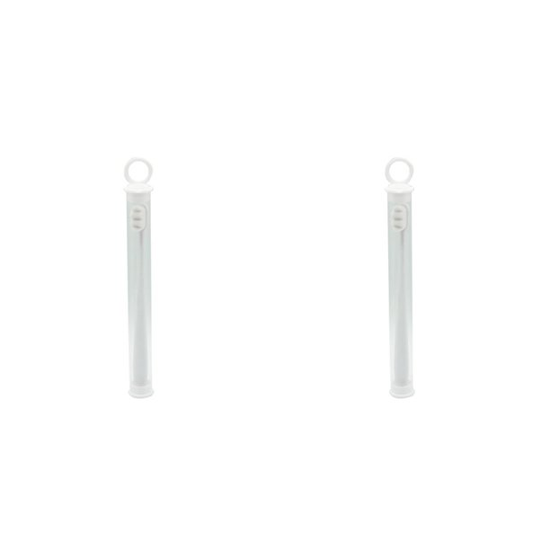 Seitruly Cepillo de flexible con una caja Suministros para el cuidado Herramienta de limpieza bucal ergonómica eficiente Hogar Blanco/Forma de onda/Caja 2piezas