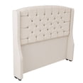 thumbnail image 2 of Base de Cama King Size Dicasa Cabecera Sitka Beige, 2 of 8