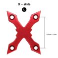 thumbnail image 3 of 2 Pcs Joint de Protection pour Planche à Roulettes en Alliage d'Aluminium Anti-Fuite en Forme de X Accessoires de Planche à Roulettes, 3 of 4