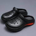 thumbnail image 6 of Unisex Garden Clogs, Womens and Mens on Shoes, Comfortable Quick Dry Lightweight Sandals for Beach Casual, Indoor and Outdoor(Black,10.5), 6 of 7