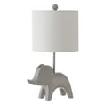 thumbnail image 4 of SAFAVIEH Ellie 20 in. Elephant Grey Ceramic Table Lamp with 100% White Cotton Shade, 4 of 6