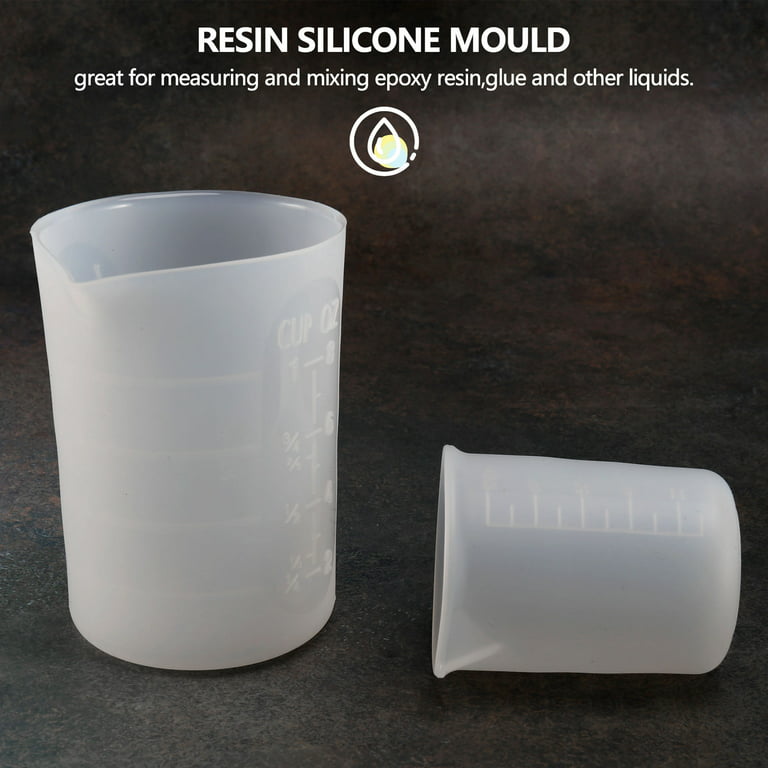 Silicone Measuring Cups, 6 PCS 250Ml/100Ml Nonstick Reusable