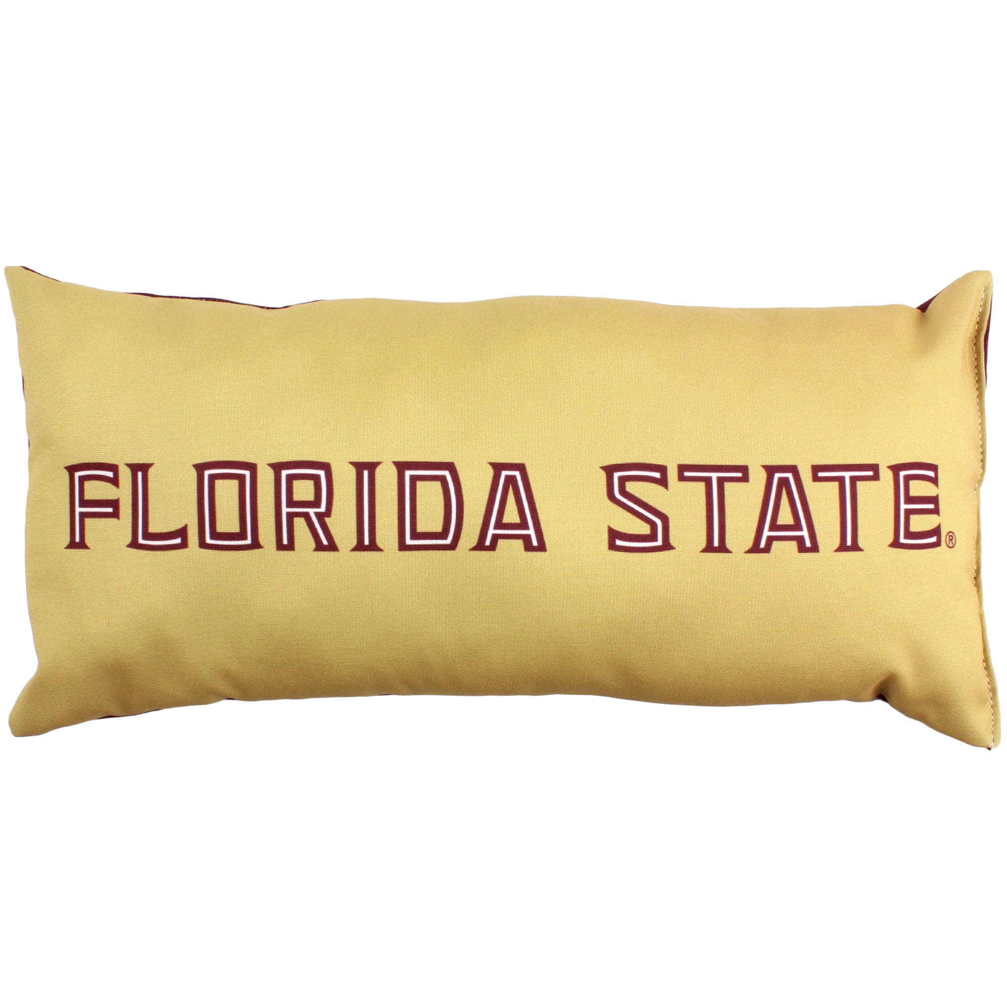 College Covers 16" x 6" Florida State Seminoles Polyester Bolster Pillow
