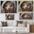 thumbnail image 4 of Designart "Alcapas Woolen " Animals Floater Framed Canvas Art Print, 4 of 7
