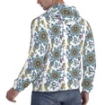 thumbnail image 3 of Hoodies for Men - Flowers and Butterflies Long Sleeve Comfrt Men'S Fashion Hoodies & Sweatshirts, Sweatshirts for Men Hoodies Pullover Clothing Clothes with Pouch, 3 of 7