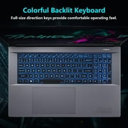Thunderobot Storm 17 Gaming Laptop, 17.3 FHD 144Hz, Core i5-12450H, GeForce RTX 3050, 16GB RAM, 512GB SSD, RGB Keyboard, Win 11 Home