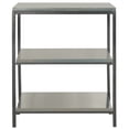 thumbnail image 3 of SAFAVIEH Zeke Solid Rustic 3 Tier Shelf Unit, Steel Teal, 3 of 5