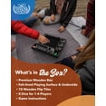 thumbnail image 4 of Juego Shut The Box WE Games para 4 jugadores con 10 fichas numéricas y 8 dados, 4 of 9