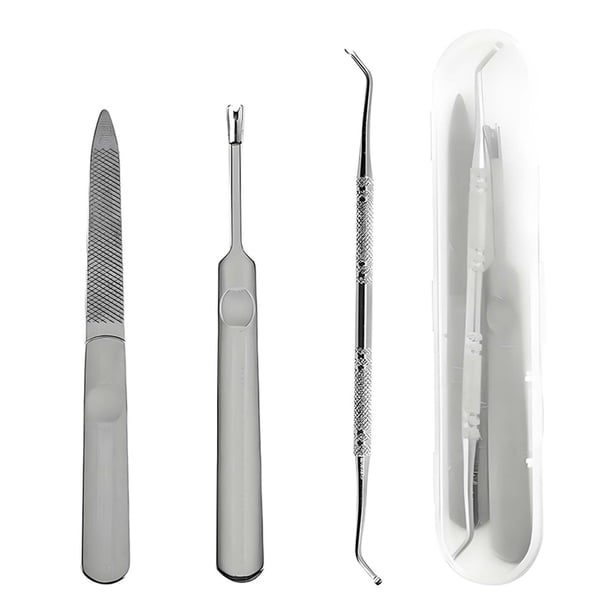 Juego de herramientas de manicura y pedicura de acero inoxidable Cortaúñas Cortaúñas