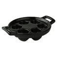thumbnail image 1 of Ceramic Baking Tray Black For Home Bakers With Heat Distribution 1Pcs 7.0X5.1X1.4In, 1 of 9