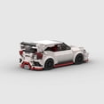 thumbnail image 6 of BRICK Honda Civic Sport White Speed Champions Sports Cars Building compatible with LEGO Car Blocks Bricks Set, Great Gift for Kids - 360 Pieces, 6 of 6