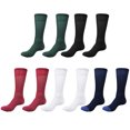 thumbnail image 2 of JUUNthy Mens Dress Socks, Thin Breathable Comfortable Stretch Regular Fit Everday Casual Crew Socks White Size Free Size, 2 of 8