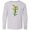 AC-Heather Grey, variant on Inktastic Solidago Goldenrod Wildflowers Long Sleeve Youth T-Shirt