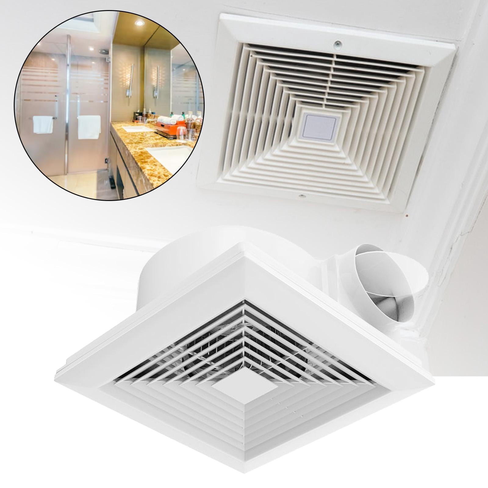Bathroom Exhaust Fan Ceiling Ventilation Fan with Quiet Brushless Motor for Kitchen Bedroom Office Ventilation