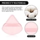 thumbnail image 3 of 12 Piezas Soplo de Polvo Cara Triángulo Soplo de Maquillaje para Polvo Suelto Cuerpo Suave Cosmético Base Esponja Polvo Mineral Herramienta de Maquillaje Seco Húmedo, 3 of 7